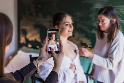 wedding content creator